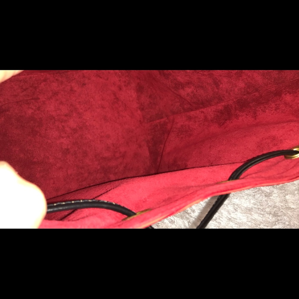 Louis Vuitton Red/black Noe Noe - Picture 7 of 14